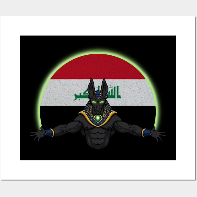 Anubis Iraq Wall Art by RampArt